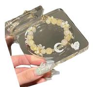 CARISSETT Lunghezza regolabile Perline Multifuntional Wristband Elegante Wristwear Resina Texture Per Donna Donna Accessori