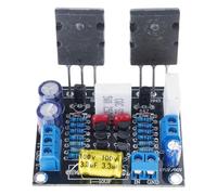 CARISSETT Scheda di alimentazione a canale singolo utilizzando 2SC5200 e 2SA1943 per amplificazione da 100 W Home Sound Application Entertainment Accessorie Home Power Amplifier