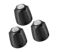 CARISSETT Set di 3 manopole per doccia Set di rimodellamento Valvole deviatore caldo freddo Trim Installazione semplice per vasche da bagno Rubinetto Maniglia Sostituzione Facile installazione Valvole