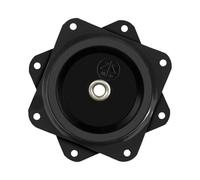 CARISSETT Sgabello girevole liscio a 360 gradi con meccanismo a cuscinetto a sfera ad alta durata, adatto per sedia da ufficio e casa