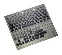 CARISSETT Sublimazione della tintura Keycaps Lettera Top/Side Incise Gradienti Colore Keycaps 125Keys Per Tastiere Meccaniche