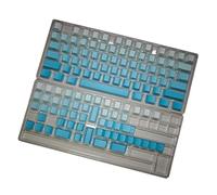CARISSETT Sublimazione della tintura Keycaps Lettera Top/Side Incise Gradienti Colore Keycaps 125Keys Per Tastiere Meccaniche