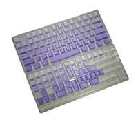 CARISSETT Sublimazione della tintura Keycaps Lettera Top/Side Incise Gradienti Colore Keycaps 125Keys Per Tastiere Meccaniche