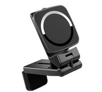 CARISSETT Supporto regolabile per telefono in ABS da viaggio, multifunzione, pieghevole, per video e film, streaming, visualizzazione di meno, morsetto da scrivania per telefono multiuso