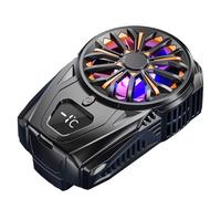 CARISSETT Ventola di raffreddamento del cellulare del cuscinetto del silicone antiscivolo con grande tecnologia a semiconduttore del display digitale di area di dissipazione di calore