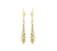 Carissima Orecchini pendenti da donna in oro giallo 9 ct