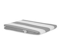 Caritex Tenda Da Sole per Esterno, Con Anelli, Tende da Sole per Balconi, 150x250 cm, Facile Montaggio, in Tessuto Duraturo e Resistente, A Righe, Sophia M892 (Grigio)