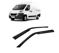 CarJoy Deflettori d'aria per finestrini laterali, compatibili con Citroen Jumper Relay 2006-2024, deflettori per finestrini dell'auto, 2 pezzi