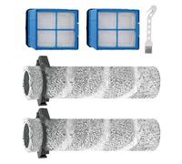 Carkio 3930F Brush Roll Filter Replacement Kit compatibile con Bissell 3930F CrossWave OmniForce Edge Cordless Multi-Surface Hard Floor Wet Dry Vacuum, 2 filtri HEPA, 2 pennelli rotoli, 1 spazzola per