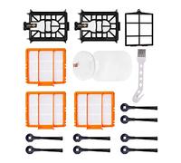 Carkio Accessori di Ricambio per Shark AV2501AE RV2502AE AV2501S AI Robot Vacuum Cleaner con filtri,filtri in Schiuma,filtri primari,spazzole Laterali,spazzole per la Pulizia,16 Accessori per filtri