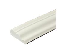 Carkio ADESIVO FLESSIBILE Wall Molding Trim Self Adhesive, 5 metri Peel and Stick Chair Rail Molding, DIY Decor On The Cabinet Door Mirror Frame (Creamy)