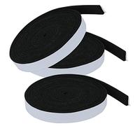 Carkio Confezione da 3 guarnizioni per Barbecue da 1/2" x 1/8" 10 Piedi per griglia, Guarnizione per Fumatori ad Alta Temperatura BBQ Guarnizione ignifuga per Coperchio Fumatori