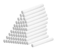 Carkio Cotton Humidifier Filter Sticks, 60 pezzi Mini Diffuser Air Wicks Refill Cotton Filter Sticks Replacement Wicks for Cool Mist USB Humidifiers in Home, Bedroom, Office (bianco, 0,3" ×6,3")
