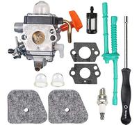 Carkio Guarnizione Carburatore Filtro Aria Scintilla Hex Socket Kit Ricambio per Stihl FS110R FS130R FS100 KM130R FS130 FS90 KM90R KM90 FS100RX FS110 KM110R HT100 HT101