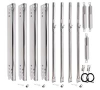 Carkio Parti di ricambio per barbecue Charbroil Performance 475 4 Burner 463347017 463361017 463673017 463376217 463342119 463376018P2 G470-00004-w1 Piastre termiche, Burer. Ners, Carryover Tubes &