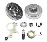 Carkio Tamburo frizione 325"-7T con kit pompa olio compatibile con motoseghe Stihl MS271 MS291 MS 291 271, kit tamburo frizione con coperchio pignone MS271 con rondella filtro dell'olio per 1121 640
