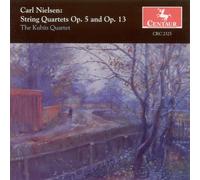 Carl August Nielsen String Quartets in G Op 13: In F minor Op 5 (CD)