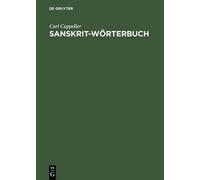 Carl Cappeller Sanskrit-Wörterbuch (Copertina rigida)