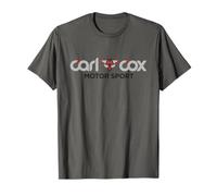 Carl Cox CC Motorsport Logo Rosso Nero Maglietta