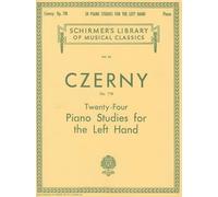 Carl Czerny 24 Studies for the Left Hand, Op. 718 (Tascabile)