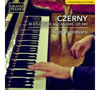 Carl Czerny Czerny: 30 Études De Mécanisme, Op. 849 (CD) Album