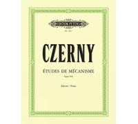CARL CZERNY EDITION PETERS CZERNY CARL - 30 STUDIES OF MECHANISM OP. (Tascabile)