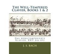 Carl Czerny The Well-Tempered Clavier, Books 1 & 2 (Tascabile)