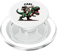 Carl Dabbing Astronauta su un cartone animato dinosauro PopSockets PopGrip per MagSafe