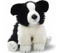 Carl Dick Border Collie Cane seduto, animale di peluche