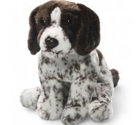 Carl Dick Cane da caccia Pointer inglese seduto, animale di peluche