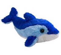 Carl Dick delfino blu con occhi glitterati, peluche, peluche 29 cm 3582