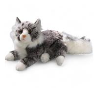 Carl Dick Peluche Gatto sdraiato, Maine Coon 30cm 3202