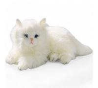 Carl Dick Gatto Persiano bianco, animale di peluche