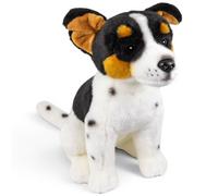 Carl Dick Jack Russel nero, bianco e marrone circa 25 cm peluche, peluche