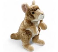 Carl Dick Kangaroo Baby marrone dorato, animale di peluche