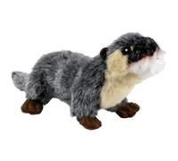 Carl Dick Otter 18 cm, 31 cm totale Peluche, peluche, animale di peluche 3760