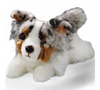 Carl Dick Pastore Australiano Cane sdraiato, animale di peluche