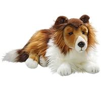 Carl Dick Collie Cane sdraiato, animale di peluche