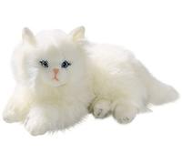 Carl Dick Peluche, gatto persiano sdraiato bianco, 30cm 3199