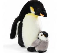 Carl Dick Peluche Uccello, Pinguino con bambino, 32cm, 1725