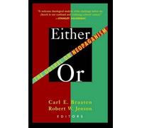 Carl E. Braaten Robert W. Jenson Either/or (Tascabile)