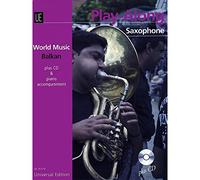 Carl Fischer Balkan Play-Along Book with CD - Saxophone with Accompaniment