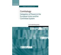 Carl Fredrik Bergström Comitology (Copertina rigida)