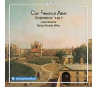 Carl Friedrich Abel Carl Friedrich Abel: Symphonies Op. 1 & Op. 4 (CD) Album