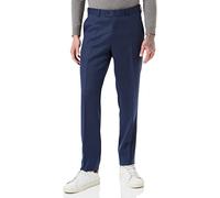 CARL GROSS CG Stevenson Pantaloni Eleganti, Blu, 38 Uomo