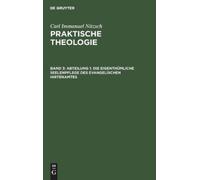 Carl Immanuel N Abteilung 1: Die Eigenthümliche Seelenpflege (Copertina rigida)