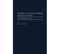Carl Kreehbiel Confidence- and Security-Building Measures in (Copertina rigida)