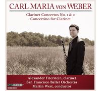 Carl Maria von Weber Carl Maria Von Weber: Clarinet Concertos No. 1 & 2/... (CD)