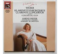 Carl Maria von Weber - Sabine Meyer , Staatskapelle Dresden , Herbert Blomstedt - Klarinettenkonzerte / Clarinet Concertos Concertino - His Master's Voice - 27 0359 1