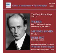 Carl Maria von Weber The Early Recordings - Volume 3 (CD) Album